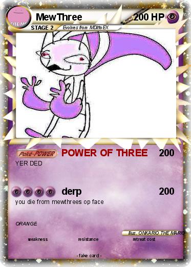 Pokemon MewThree