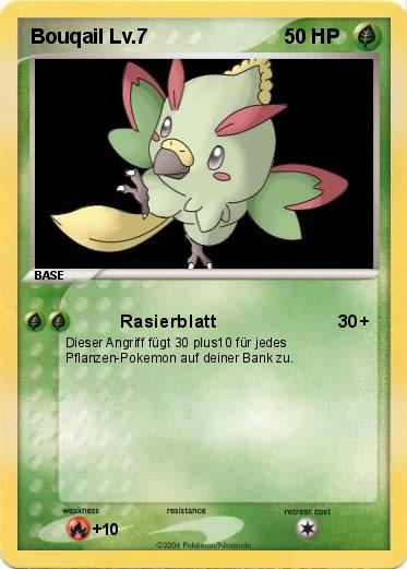 Pokemon Bouqail Lv.7