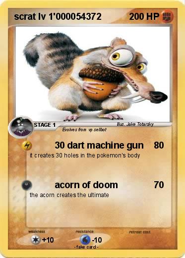 Pokemon scrat lv 1'000054372