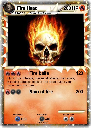 Pokemon Fire Head