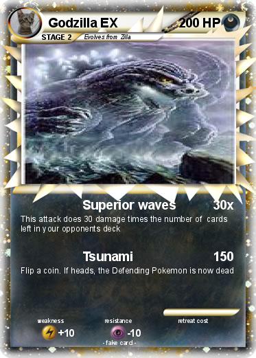 Pokemon Godzilla EX