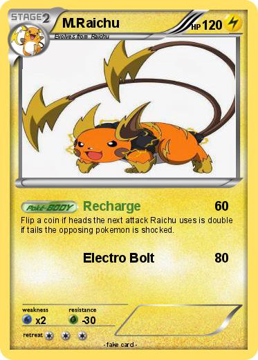 Pokemon M.Raichu