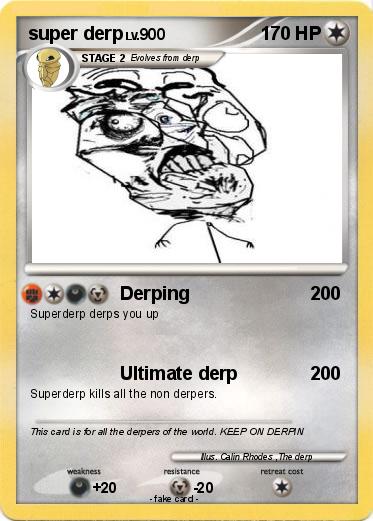 Pokemon super derp