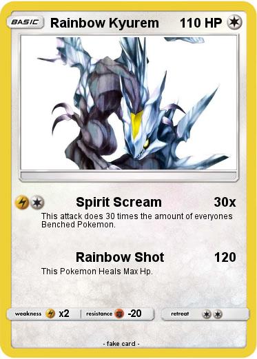Pokemon Rainbow Kyurem