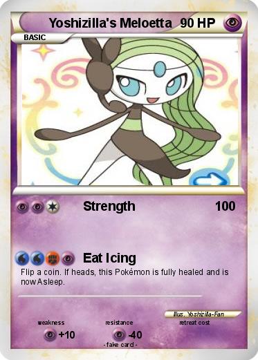 Pokemon Yoshizilla's Meloetta
