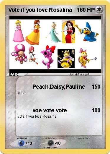 Pokemon Vote if you love Rosalina