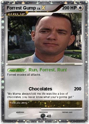 Pokemon Forrest Gump