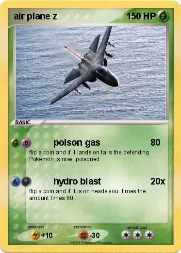 Pokemon air plane z