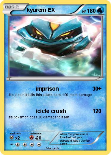 Pokemon kyurem EX