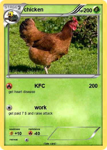 Pokemon chicken