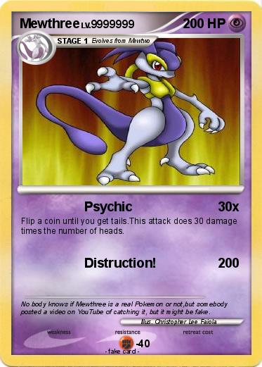 Pokemon Mewthree