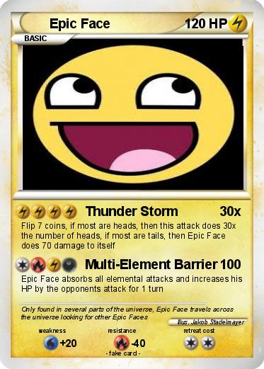 Pokemon Epic Face