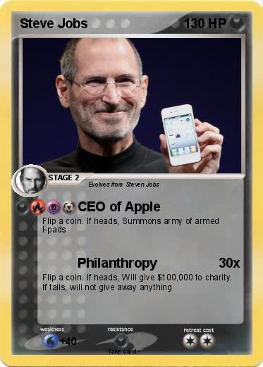 Pokemon Steve Jobs