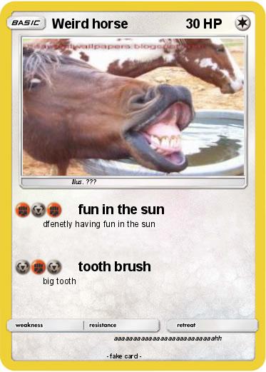 Pokemon Weird horse