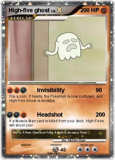 Pokemon High-five ghost