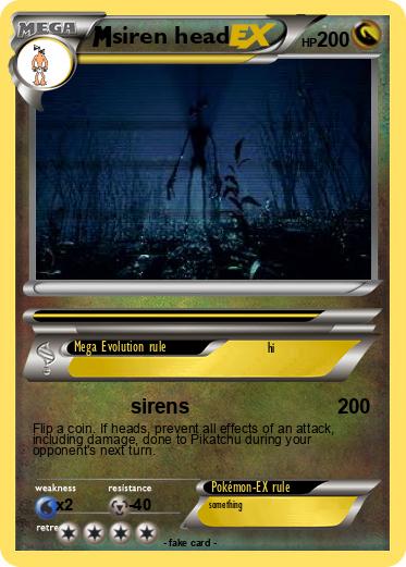 Pokemon siren head