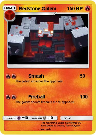 Pokemon Redstone Golem