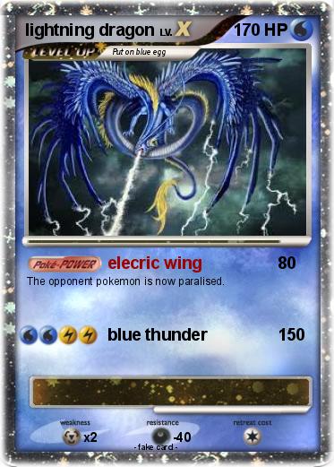 Pokemon lightning dragon