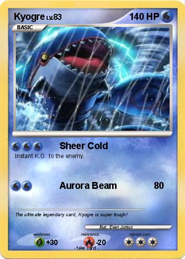 Pokemon Kyogre