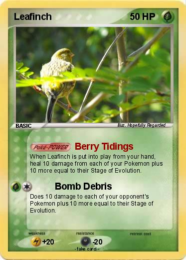 Pokemon Leafinch