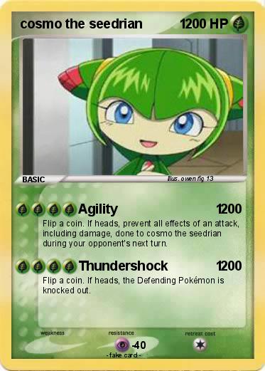Pokemon cosmo the seedrian          1