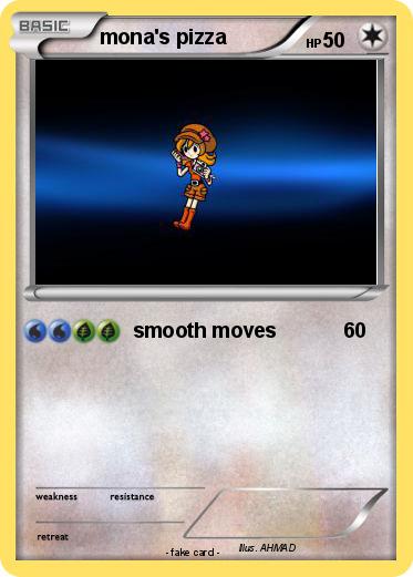 Pokemon mona's pizza