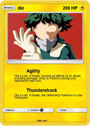 Pokemon die