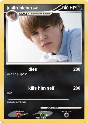 Pokemon justin bieber