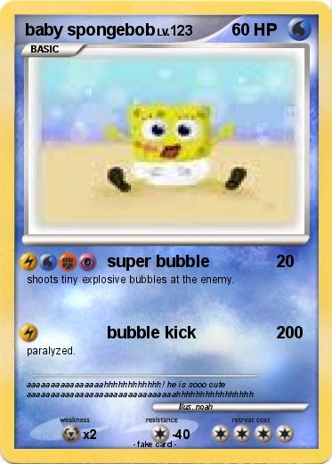 Pokemon baby spongebob