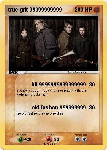 Pokemon true grit 99999999999
