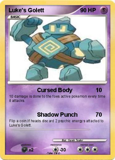 Pokemon Luke's Golett
