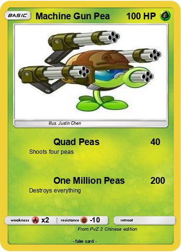 Pokemon Machine Gun Pea