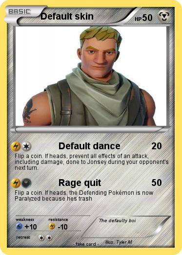 Pokemon Default skin