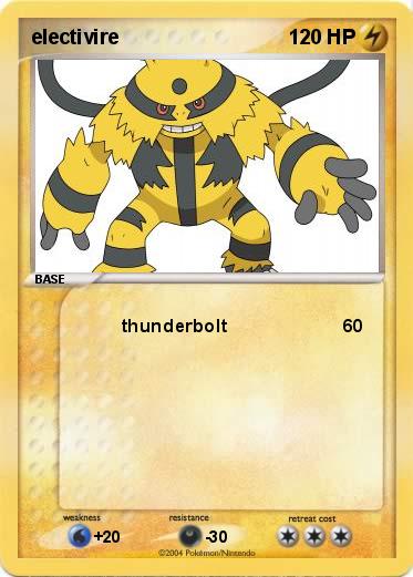 Pokemon electivire