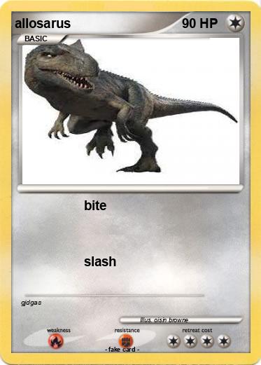 Pokemon allosarus