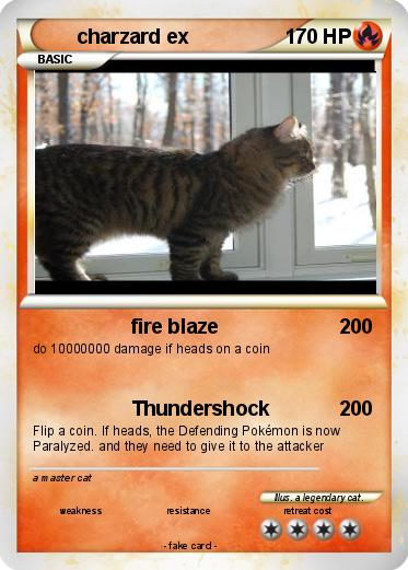 Pokemon charzard ex