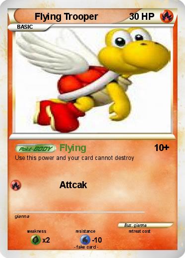 Pokemon Flying Trooper