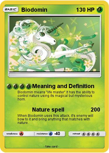 Pokemon Biodomin