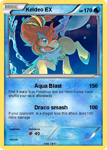 Pokemon Keldeo EX