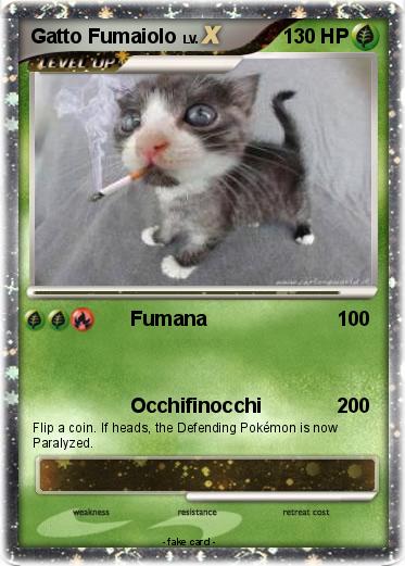 Pokemon Gatto Fumaiolo