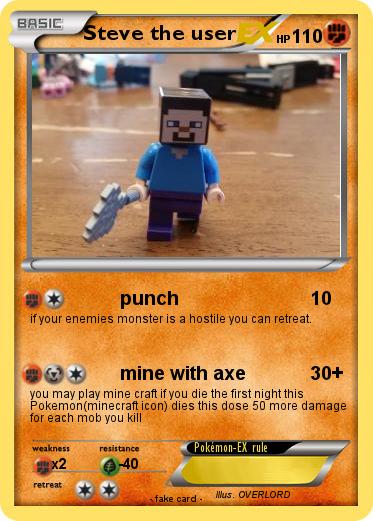Pokemon Steve the user
