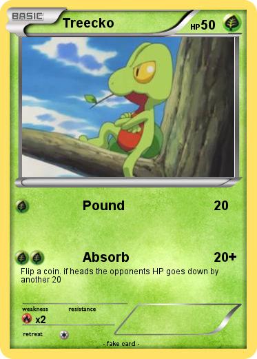 Pokemon Treecko