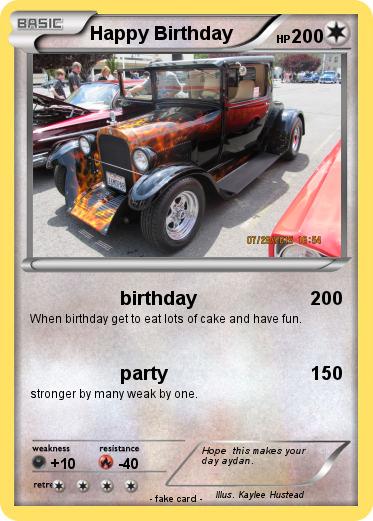 Pokemon Happy Birthday