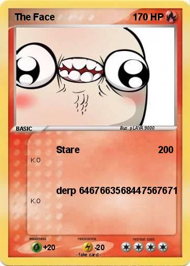 Pokemon The Face