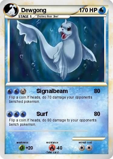 Pokemon Dewgong