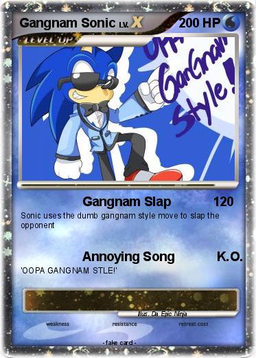 Pokemon Gangnam Sonic