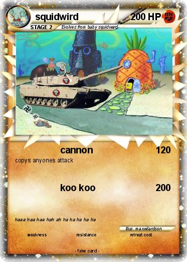 Pokemon squidwird