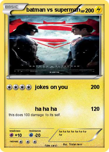 Pokemon batman vs superman