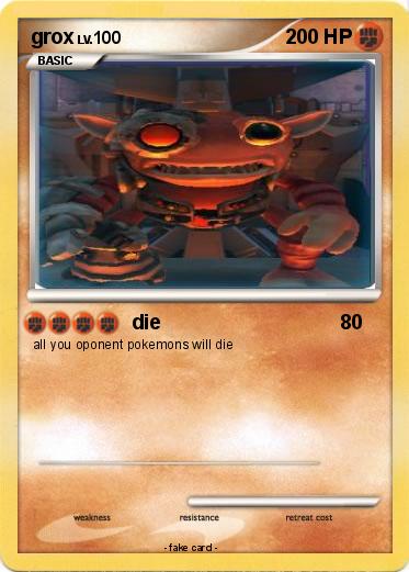 Pokemon grox