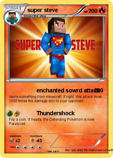 Pokemon super steve